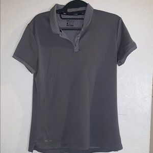 Nike Gray Polo Shirt